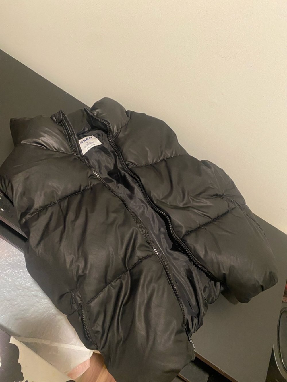 Old Navy Black Puffer Jacket